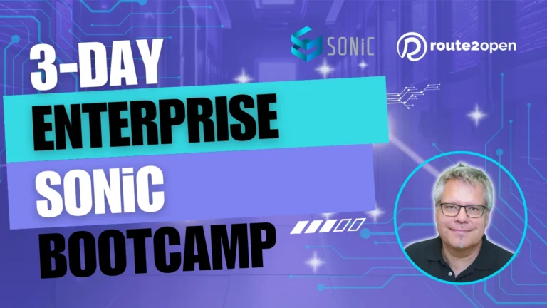 3-Day SONiC Bootcamp [Oct. 8-10] R2O-SON-BRC-BT-3D-004