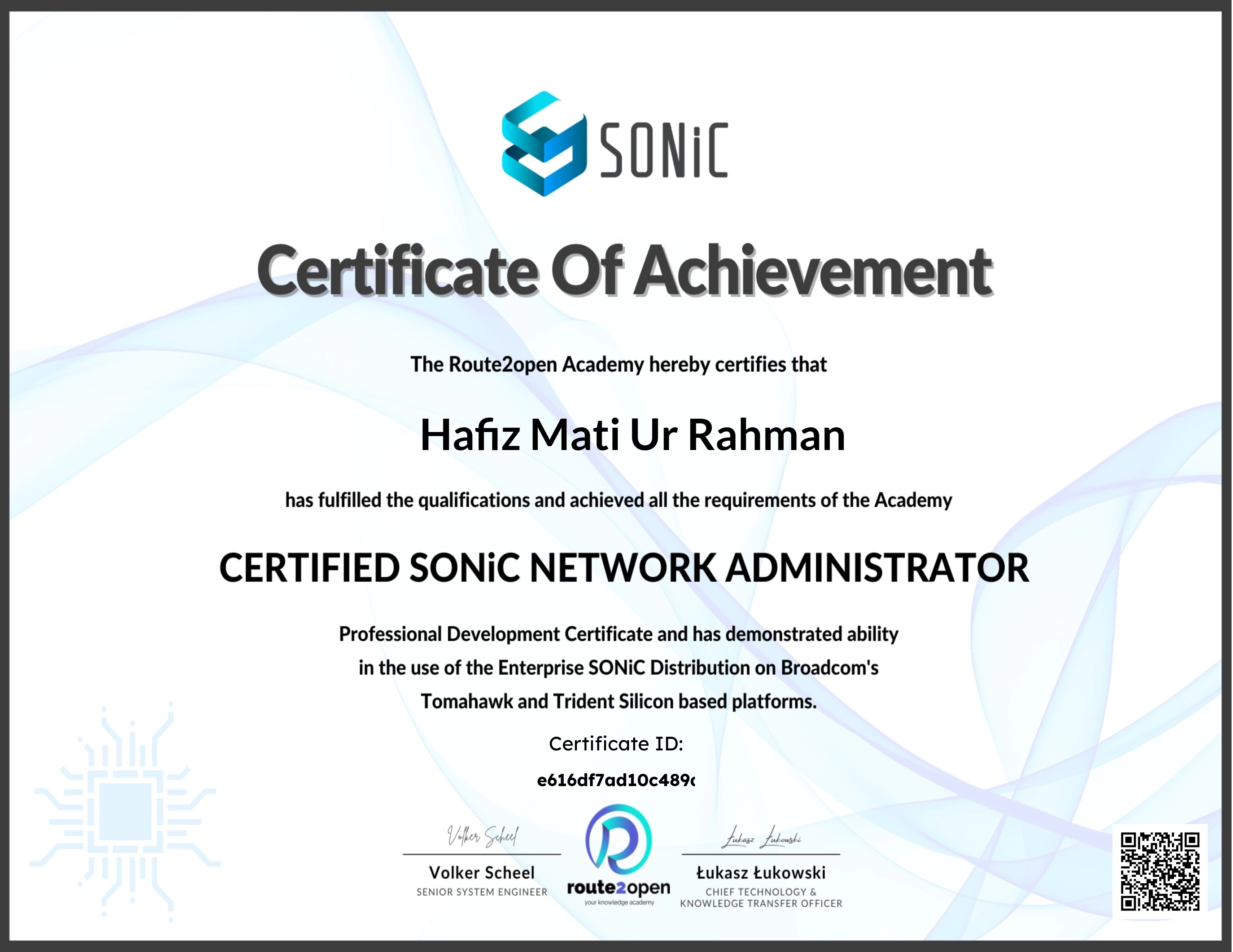 Enterprise SONiC Linux by Broadcom Course - R2O-SON-BRC-SA-R1