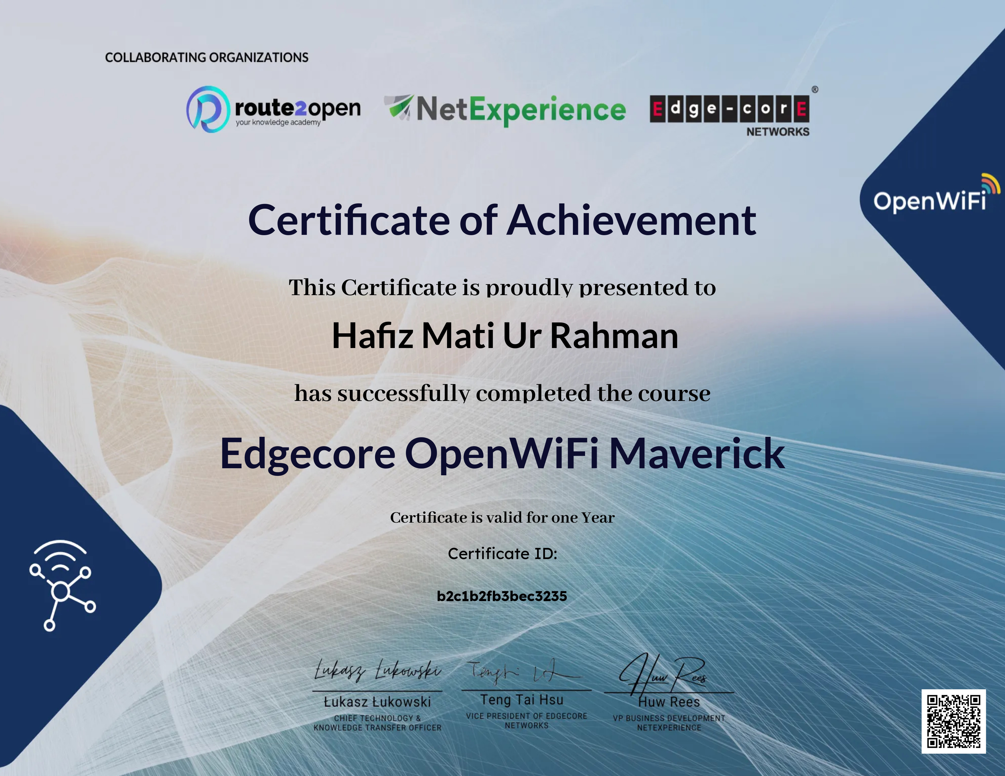 OpenWiFi Course - R2O-OWF