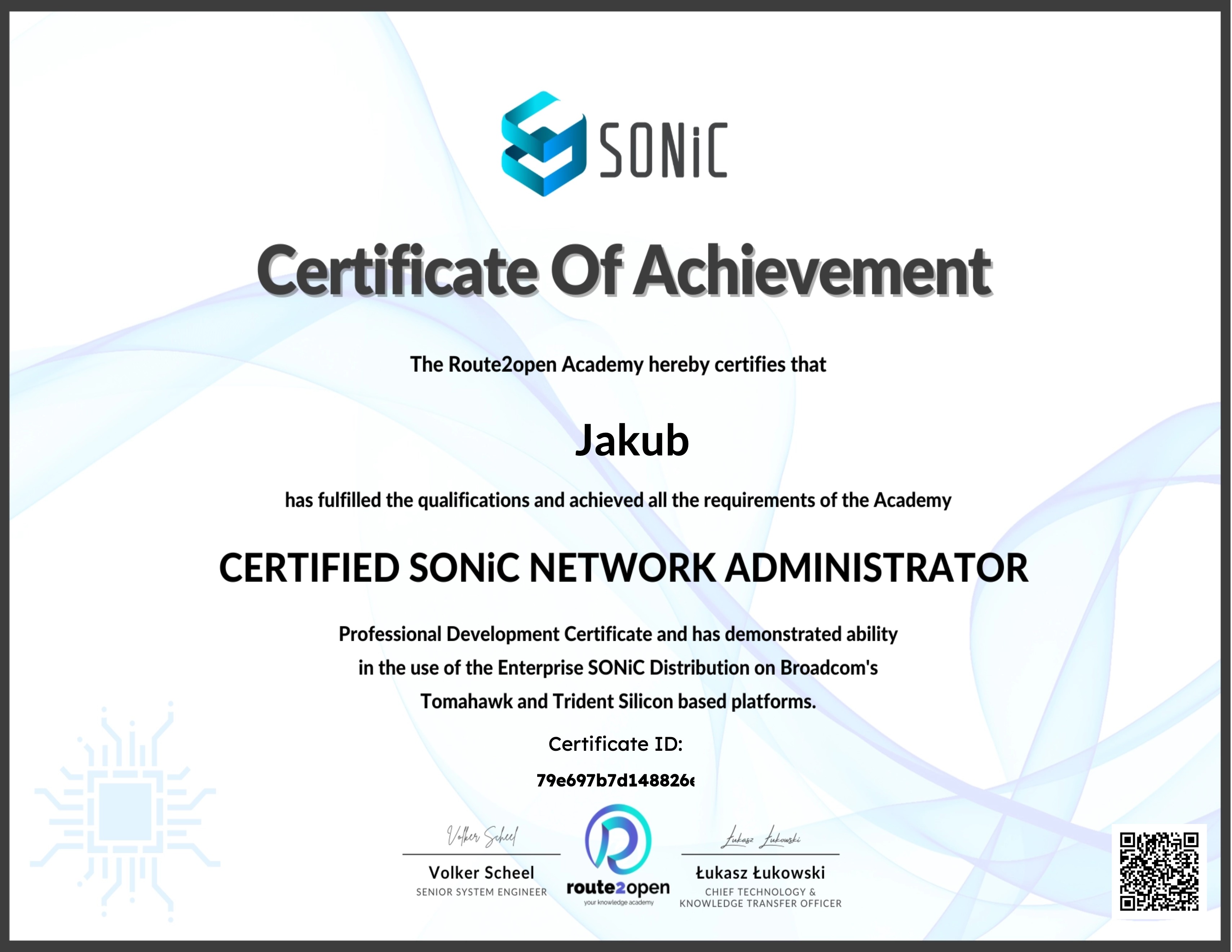 Enterprise SONiC Linux by Broadcom Course - R2O-SON-BRC-SA-R1