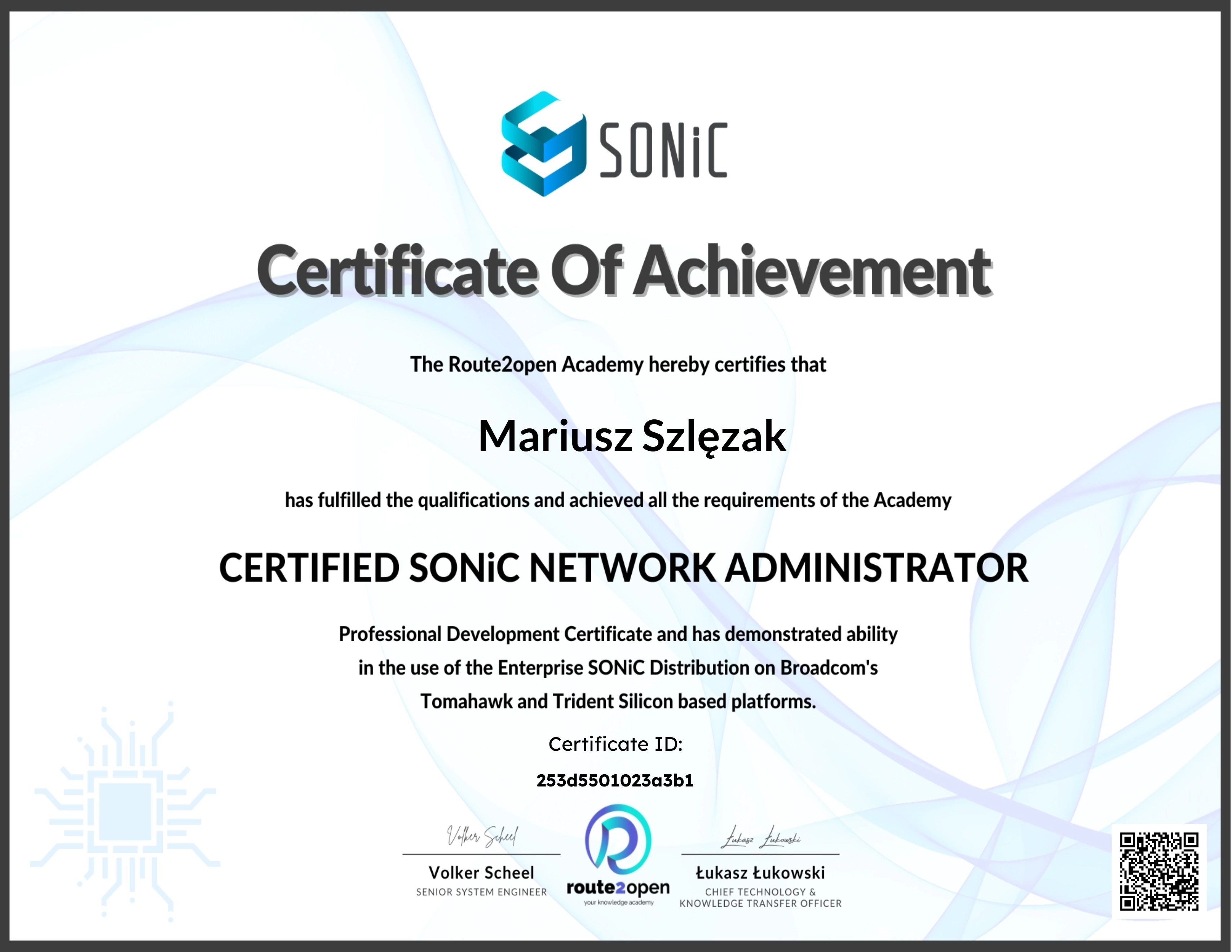 Enterprise SONiC Linux by Broadcom Course - R2O-SON-BRC-SA-R1