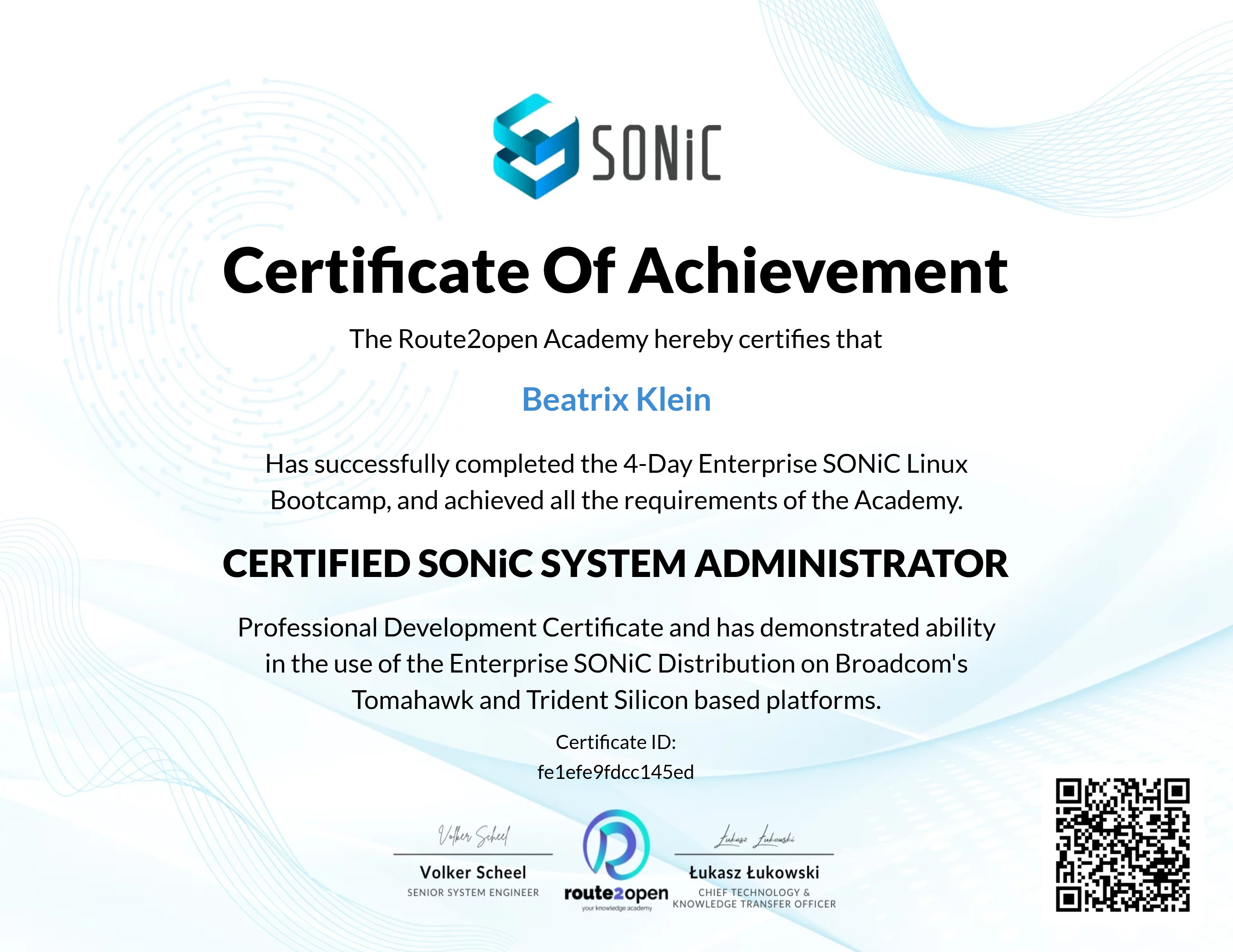4-Day SONiC Bootcamp